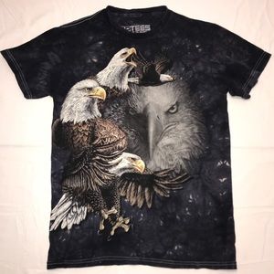 3D Tees By The Mountain 3D Eagle T-Shirt Small